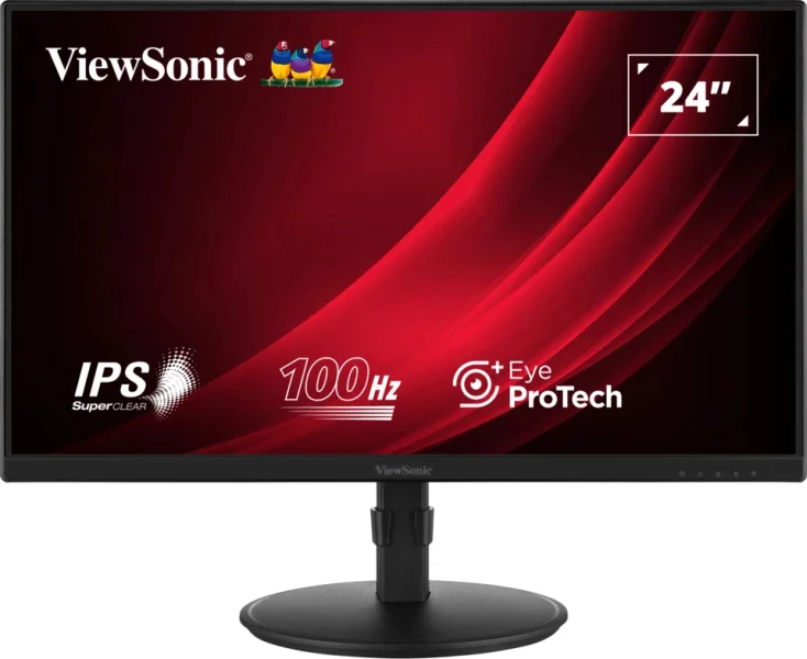 ViewSonic VA2408-HDJ 24" Full HD 100Hz IPS Monitor, image 1 of 1