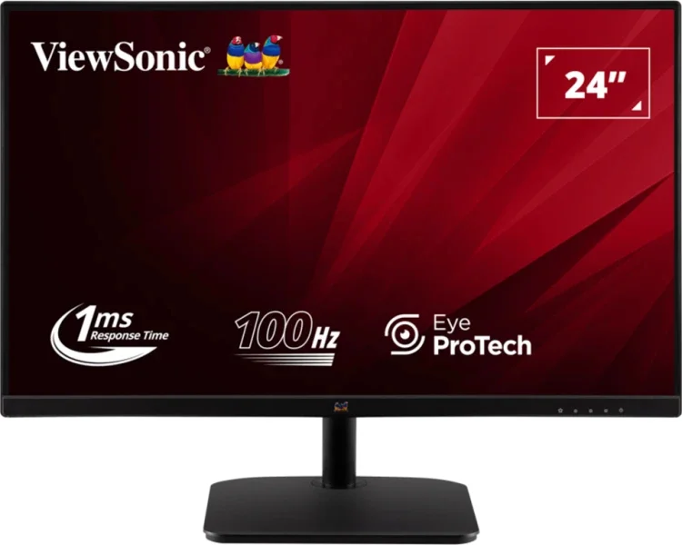 ViewSonic VA2432-MHD-3 24" Full HD 100Hz IPS Monitor, image 1 of 1