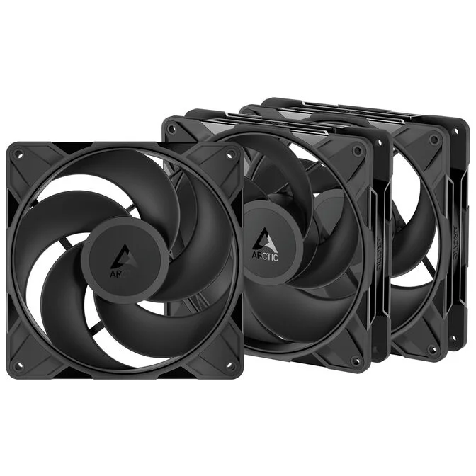 Arctic P14 Pro Reverse Black PWM Triple Fan Pack - 140mm, image 1 of 1