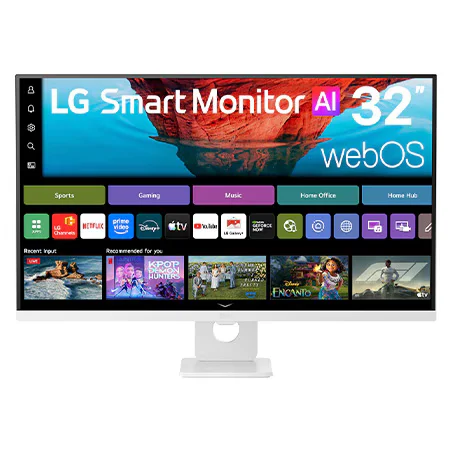 LG Smart 32U721SB-W 32" Monitor, image 1 of 1