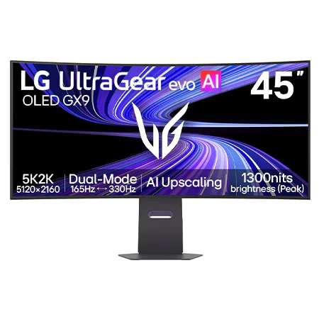 LG UltraGear evo GX9 45GX950B-B 45" Gaming Monitor, image 1 of 1