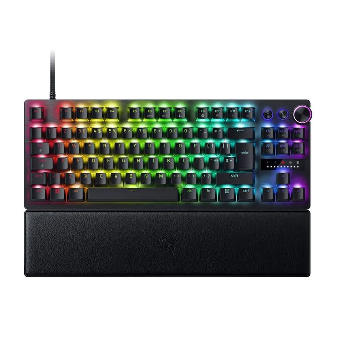 Razer Huntsman V3 Pro TKL 80% USB RGB Mechanical Gaming Keyboard Analog Optical Switch (RZ03-04980300-R3W1), image 1 of 1