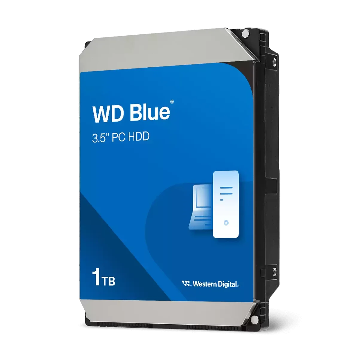 WD Blue 1TB 3.5 inch SATA III Internal HDD, image 1 of 1