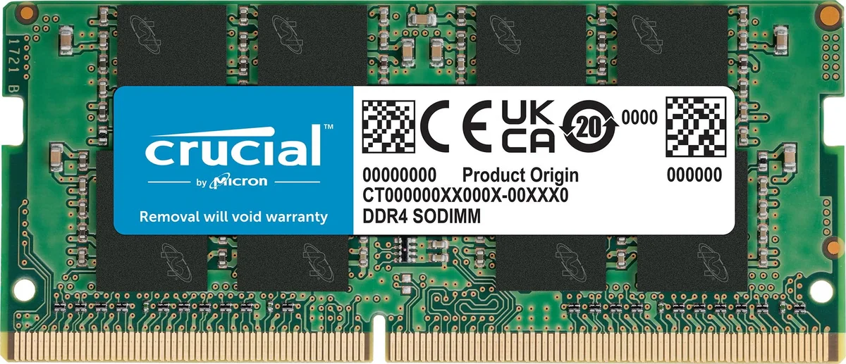 Crucial 16GB DDR4-3200 SODIMM CT16G4SFRA32A, image 1 of 1