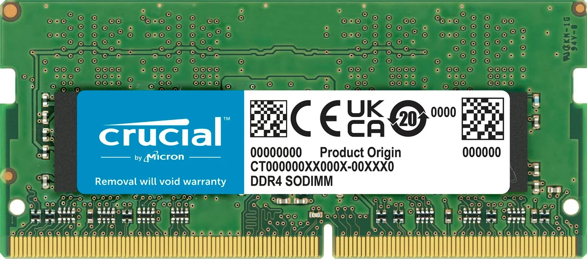 Crucial 32GB DDR4-3200 SODIMM CT32G4SFD832A, image 1 of 1