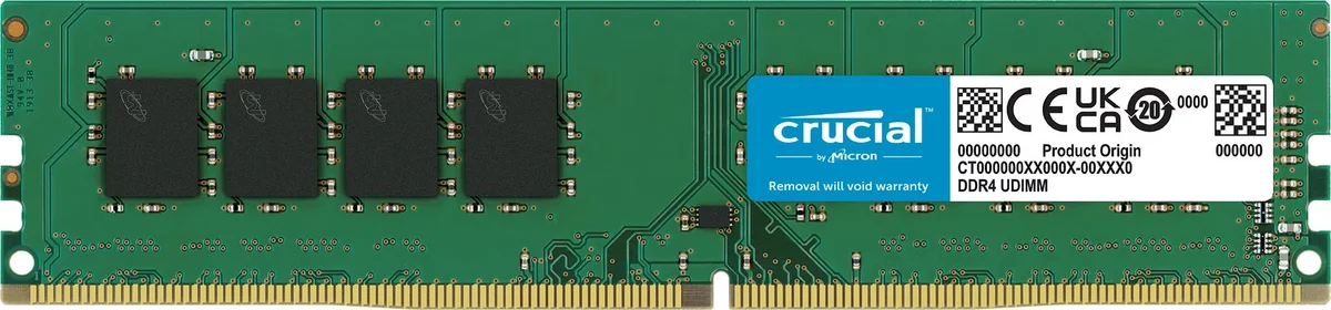 Crucial 32GB DDR4-3200 UDIMM CT32G4DFD832A, image 1 of 1