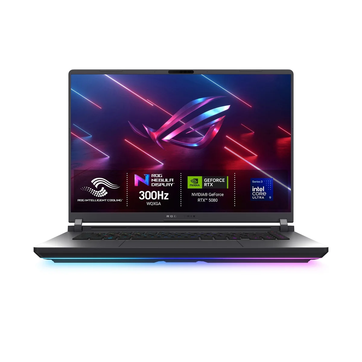 ASUS ROG Strix G16 Intel Core Ultra 9 16GB RAM 1TB SSD NVIDIA GeForce RTX 5080 300Hz 16 Inch Windows 11 Gaming Laptop, image 1 of 1