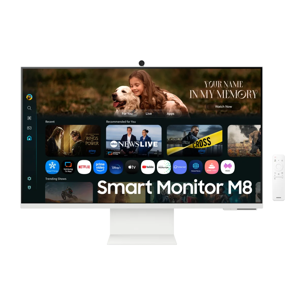 Samsung 32" Smart Monitor M8 M80F UHD, image 1 of 1